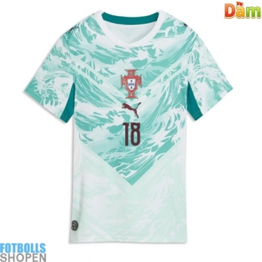 Billiga Portugal Pedro Neto #18 Bortatröja Dam VM 2026 Kortärmad